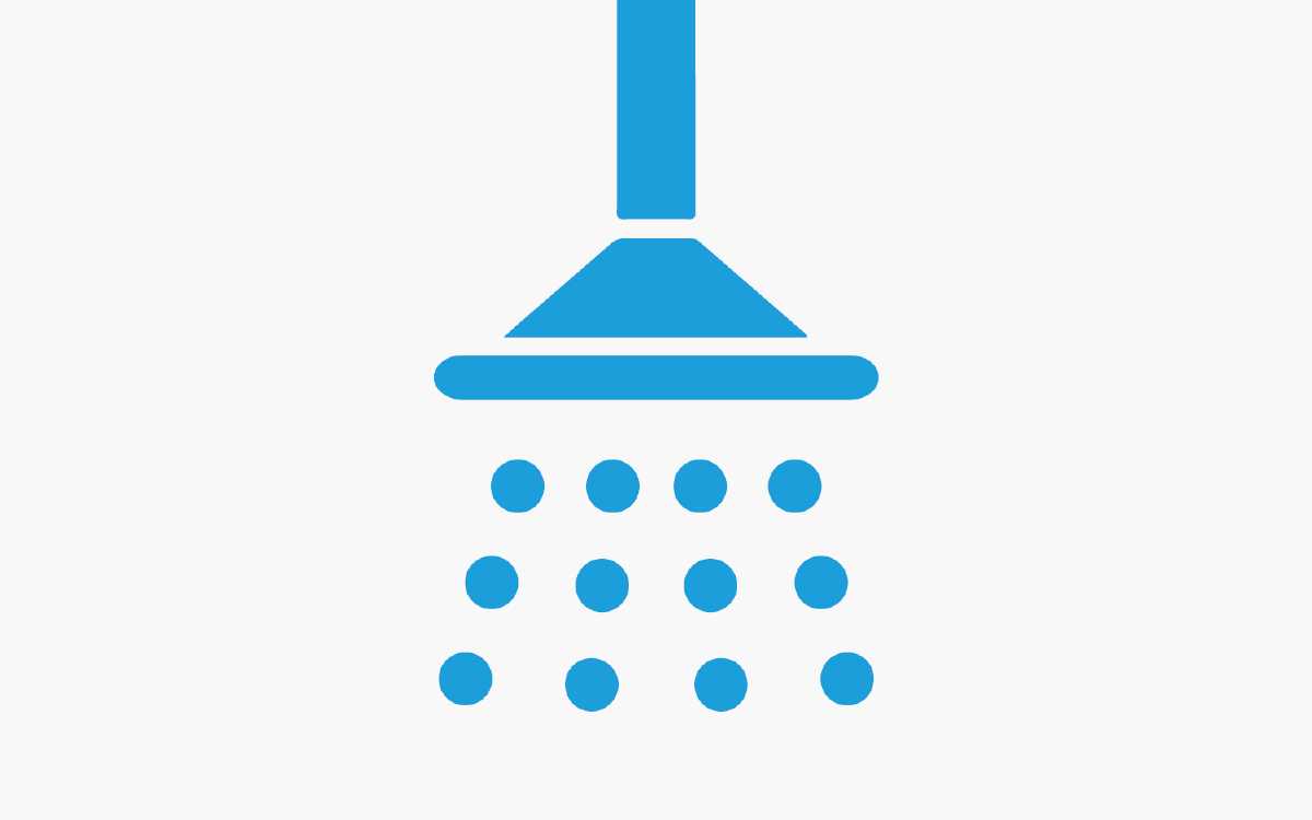 Waterbesparende douchekop