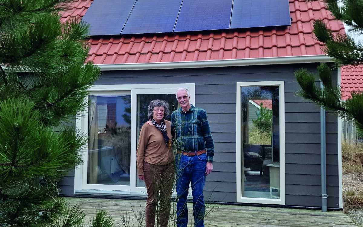 Recreatiewoningeigenaren Lenie en Harry