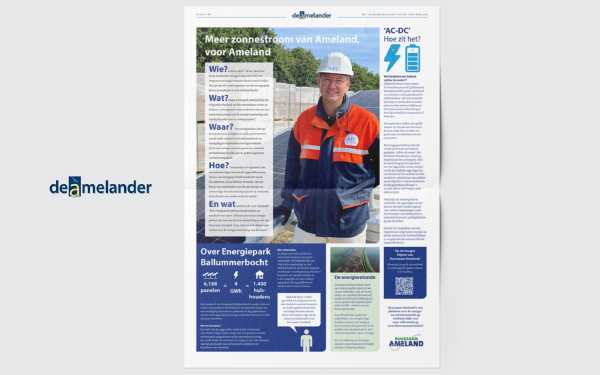 Duurzaam Ameland in De Amelander september 2025