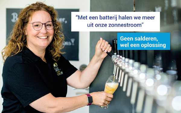 Meer halen uit zonnestroom met batterij